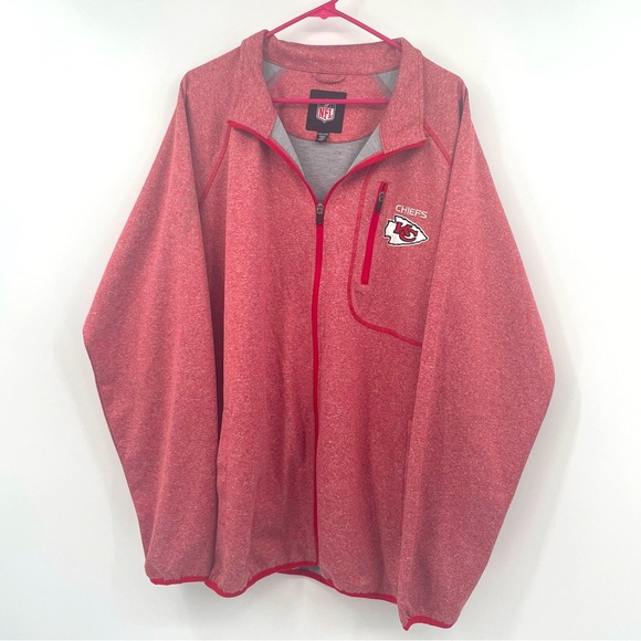 NFL Other - NFL Kansas City Chiefs Sweatshirt Zip Up Red XXL
